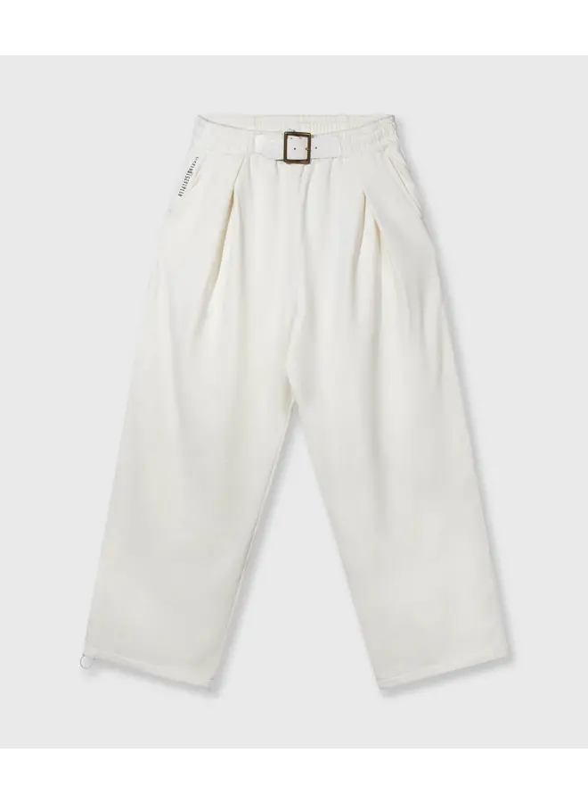 Belted Jogger - ecru