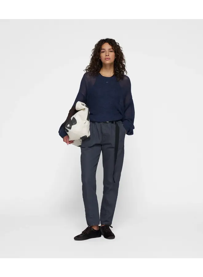 Belted Pants Jog - yale blue