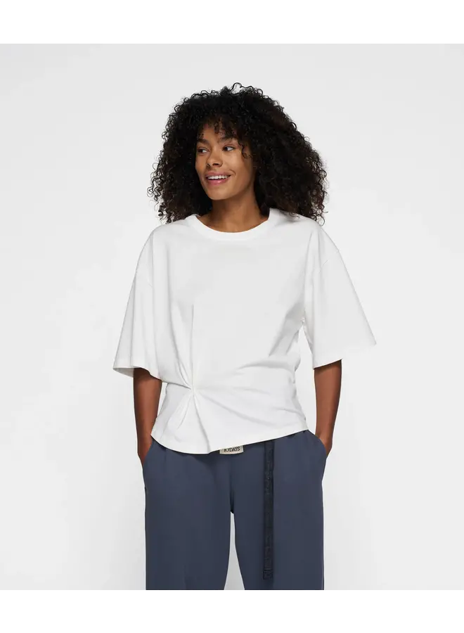 Short Sleeve Tee Smock - ecru