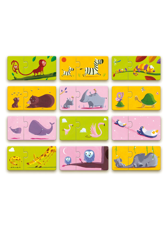 Puzzle Duo/Trio - Mutter und Kind