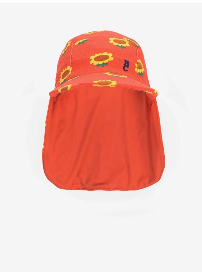 Sunflower all over swim cap