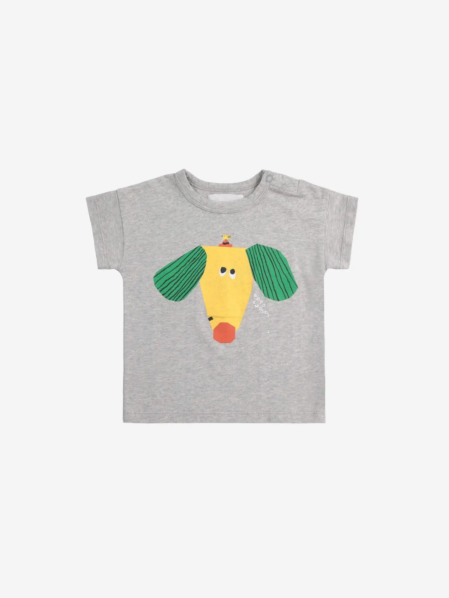 トップス BOBO CHOSES 12M HAPPY DOG baby T-SHIRT Happy Dog T-Shirt - Small Heroes Conceptstore
