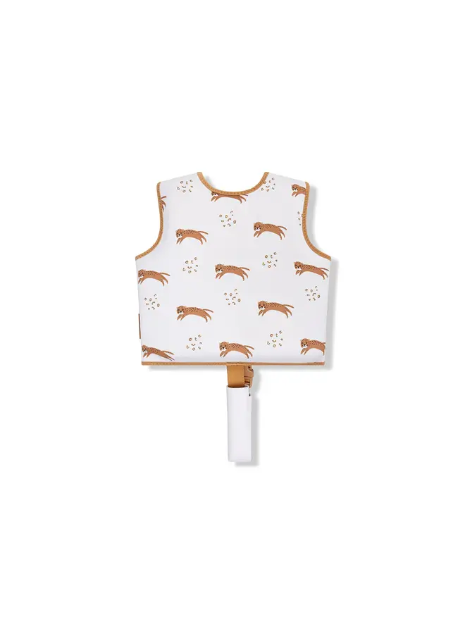 Leopard swim vest