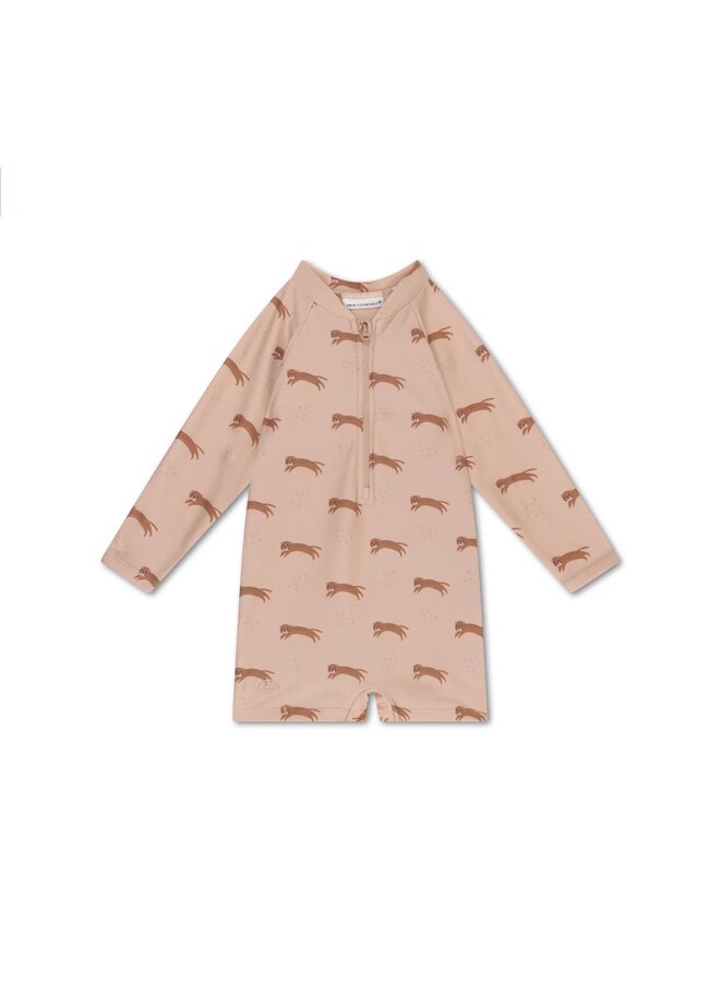 Leopard Schwimmanzug