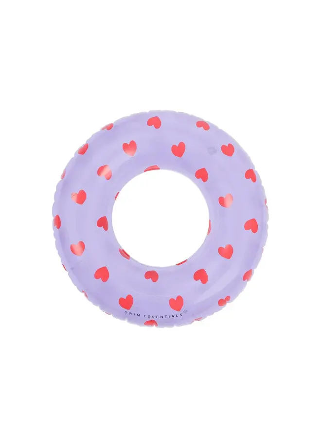 Swimring Lila Hearts
