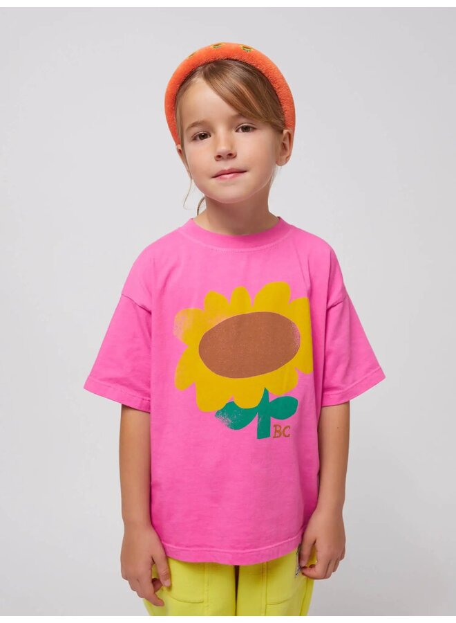 Sunflower T‑shirt - fuchsia