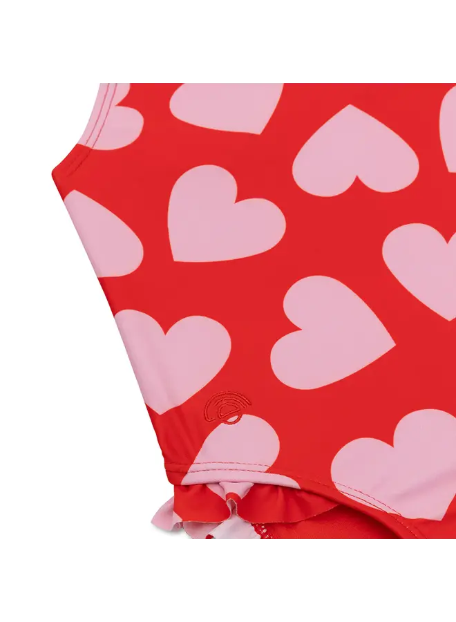 Red Hearts Badeanzug