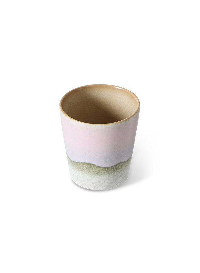 70s ceramics coffee mug - Bramble