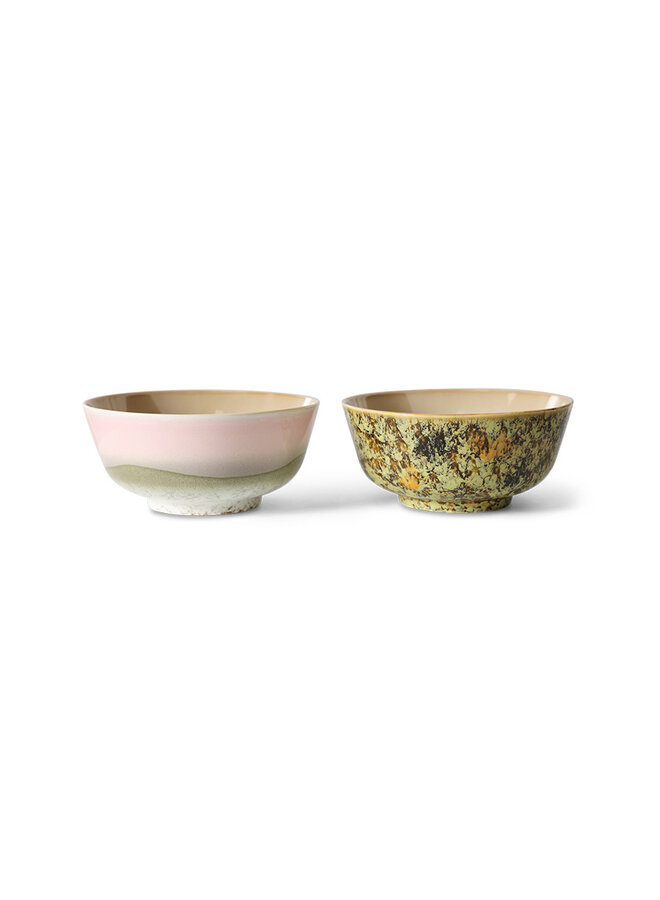 70s ceramics ramen bowls - Ascend