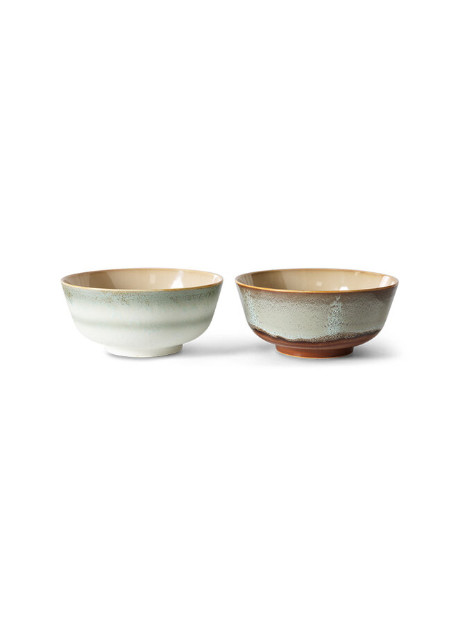 70s ceramics ramen bowls - Verge