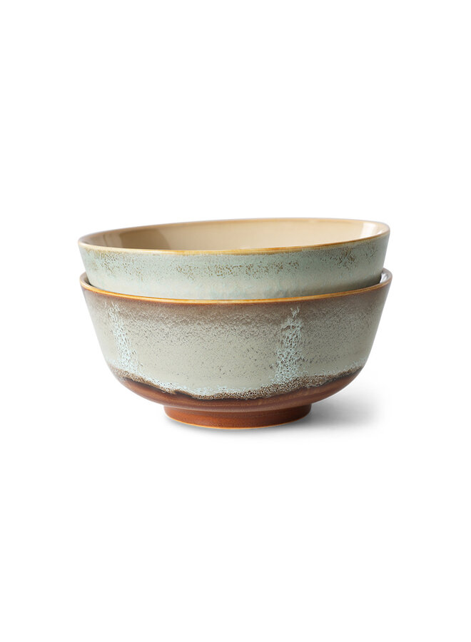 70s ceramics ramen bowls - Verge