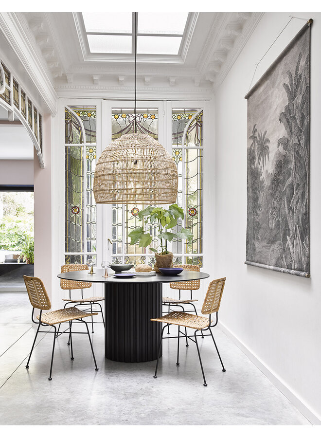 Swirl wine glass - green