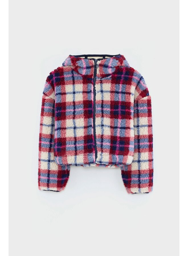 JAKYE Teddy Jacket - check A