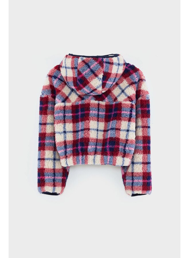 JAKYE Teddy Jacket - check A