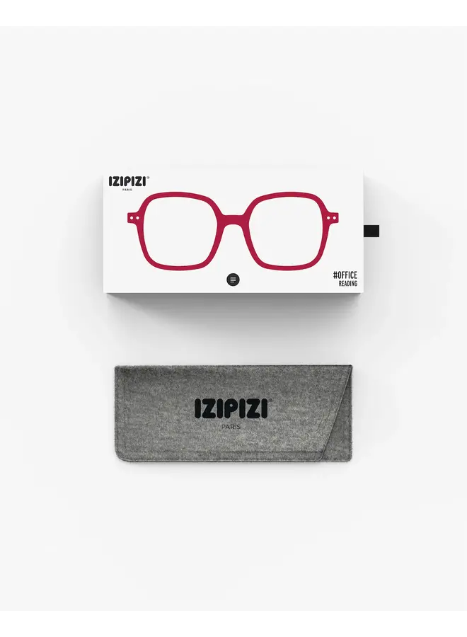 READING OFFICE - cherry red