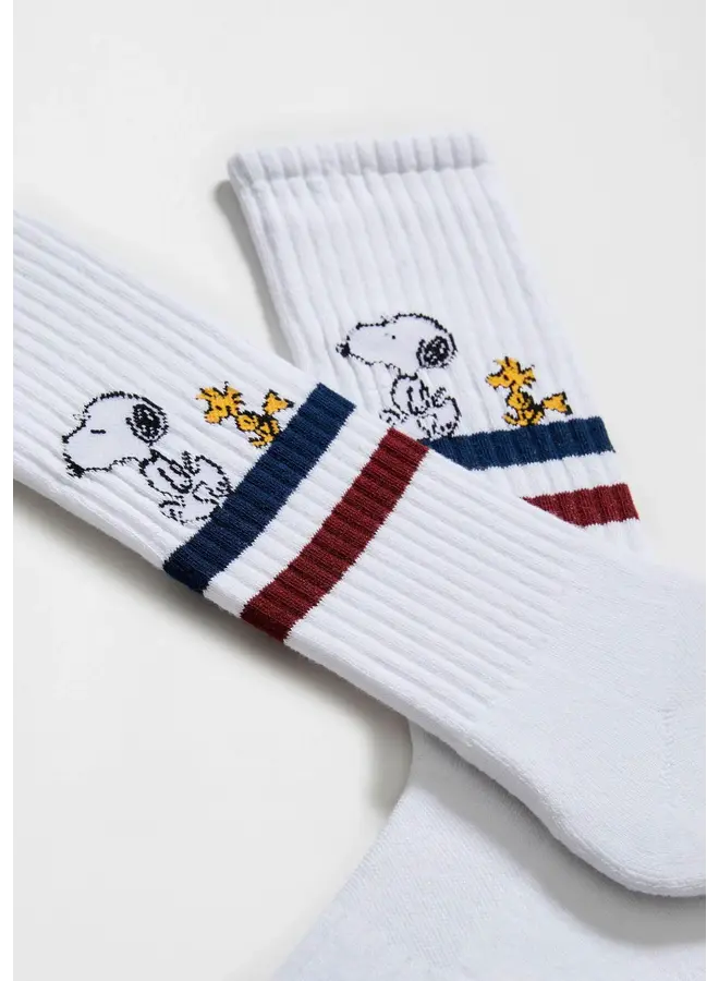 BeSnoopy stripes street socks