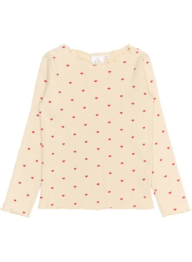 Rigmor Rib Tee Gardenia