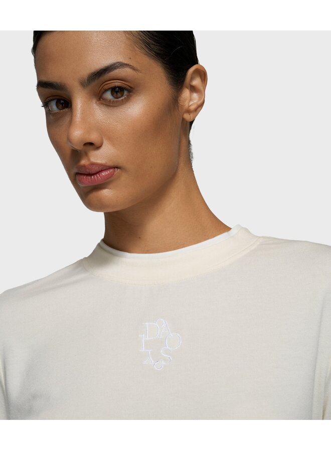 Double Long Sleeve Tee - pearl