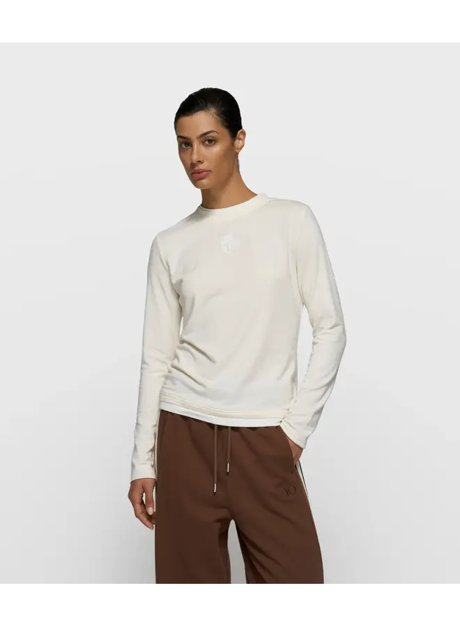 Double Long Sleeve Tee - pearl