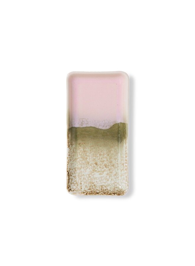 70s ceramics small tray - muse