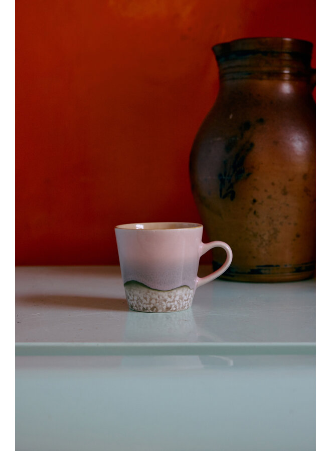 70s ceramics cafe mug americano - muse