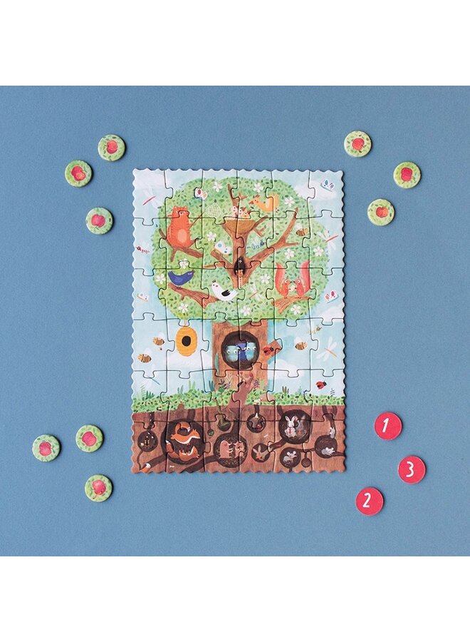 Puzzle Tiny  - Pommier/Garden