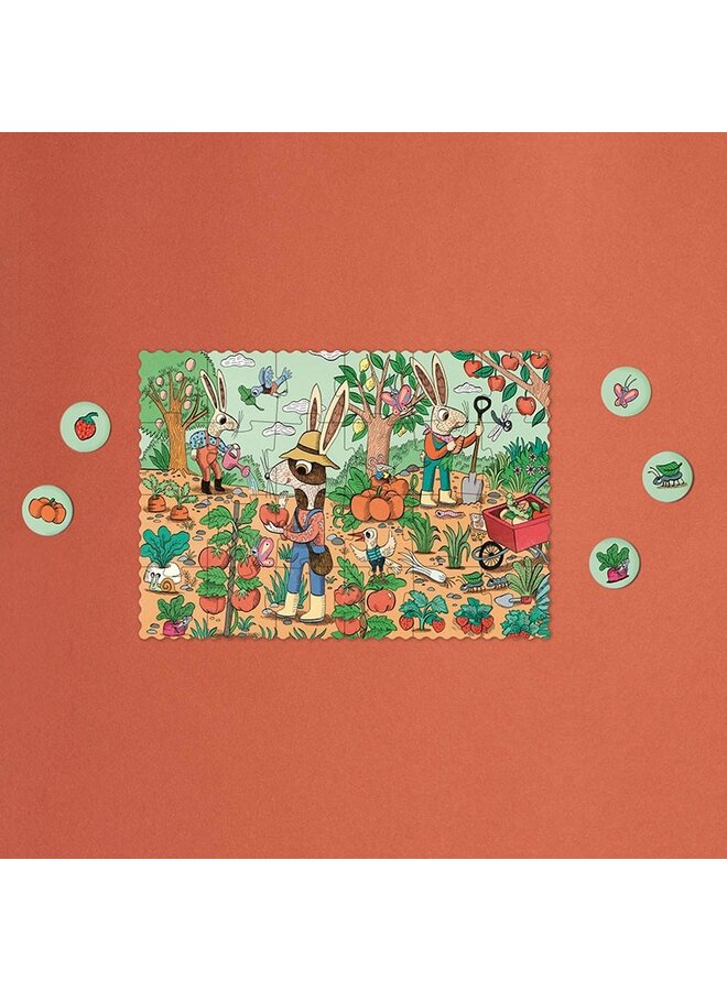 Puzzle Tiny  - Pommier/Garden