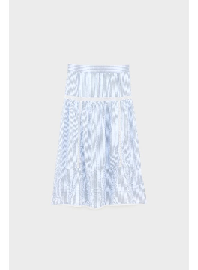 HOCUS long skirt - stripe A