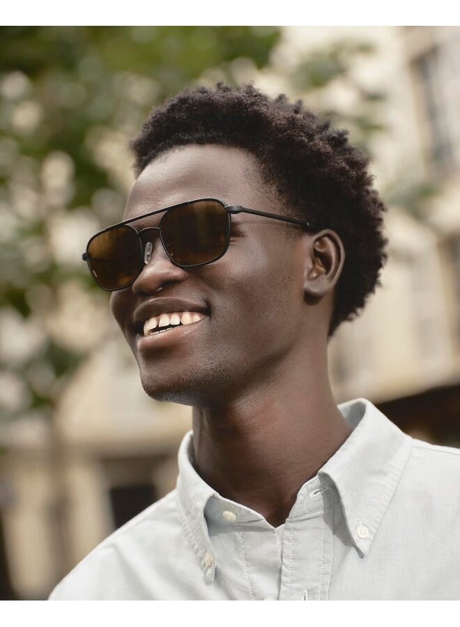 SUN CRUISE Black Brown lenses