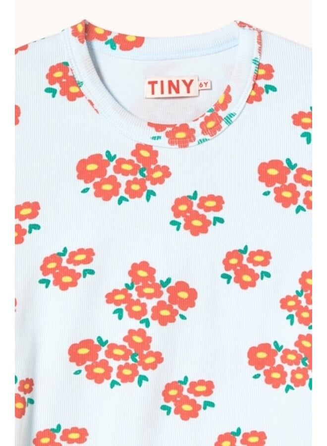 Blossoms Rib Tee
