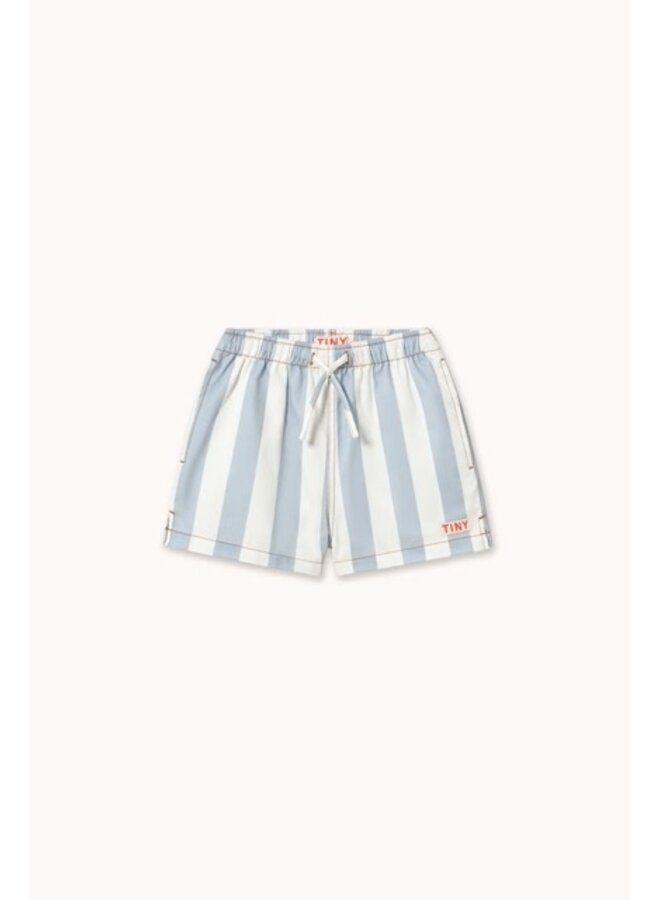 Stripes Twill Shorts