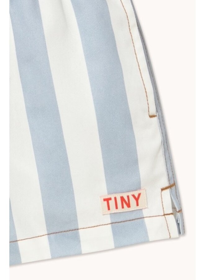 Stripes Twill Shorts