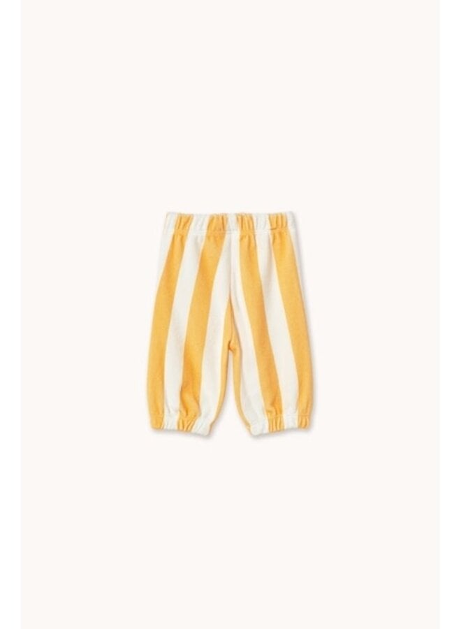 Yellow Stripes Towel Baby Sweatpants