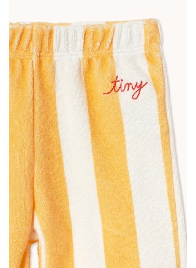 Yellow Stripes Towel Baby Sweatpants