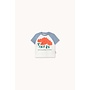 Red Dog Graphic Baby Tee