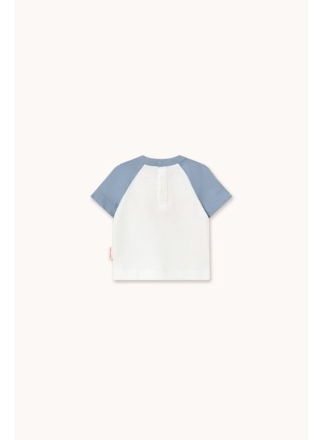 Red Dog Graphic Baby Tee