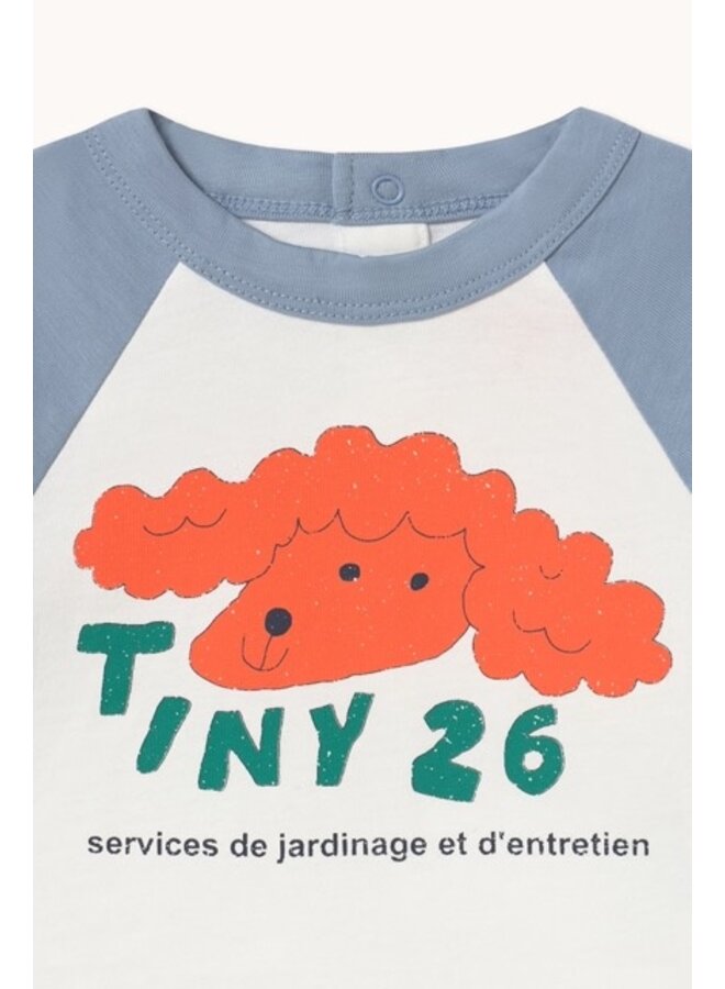 Red Dog Graphic Baby Tee