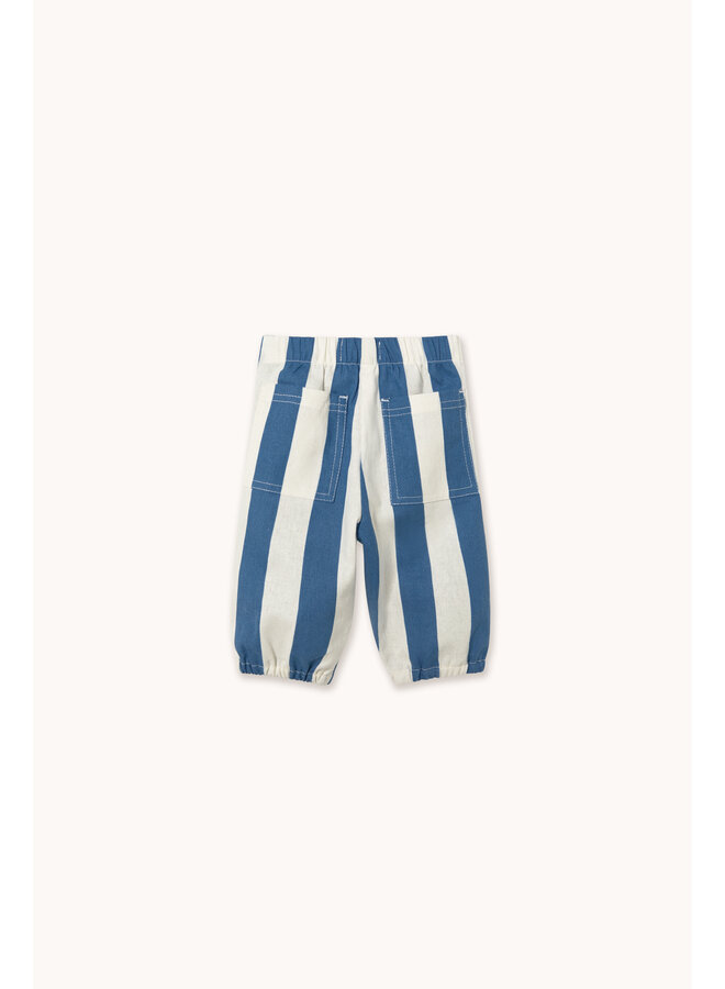 Light Navy Stripes Baby Pant