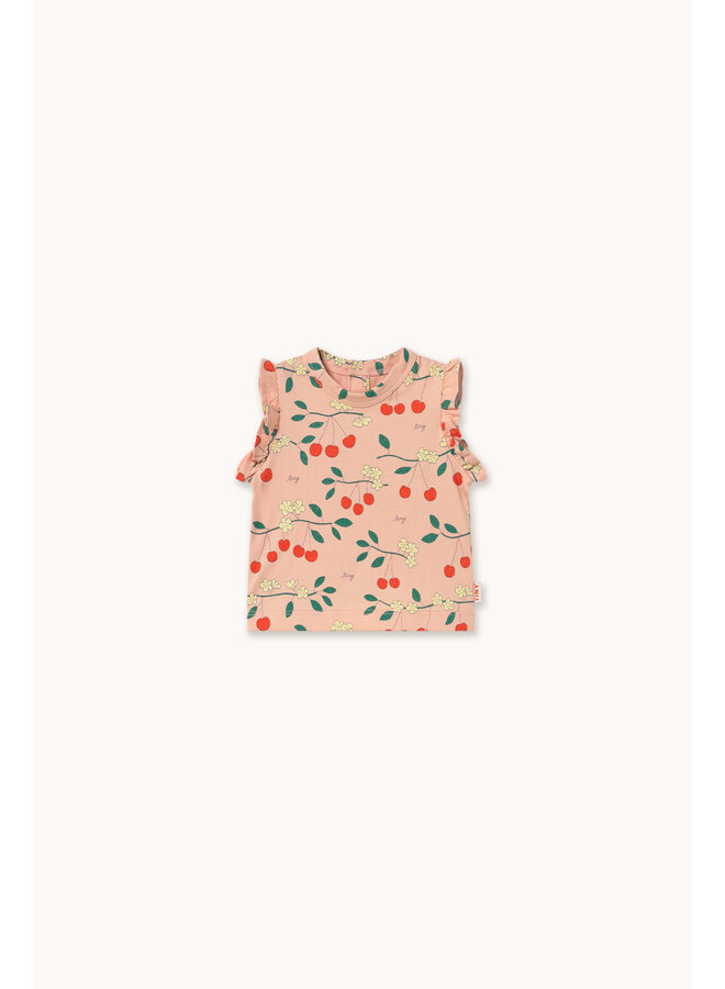 Cherry Trees Frill Tee