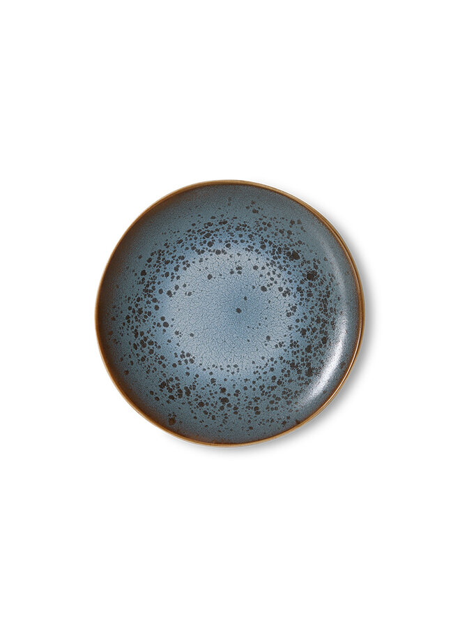 70s Ceramics Side Plates - mineral