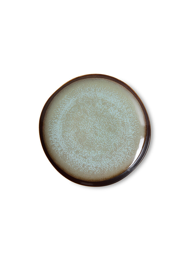 70s Ceramics Side Plates - contrast