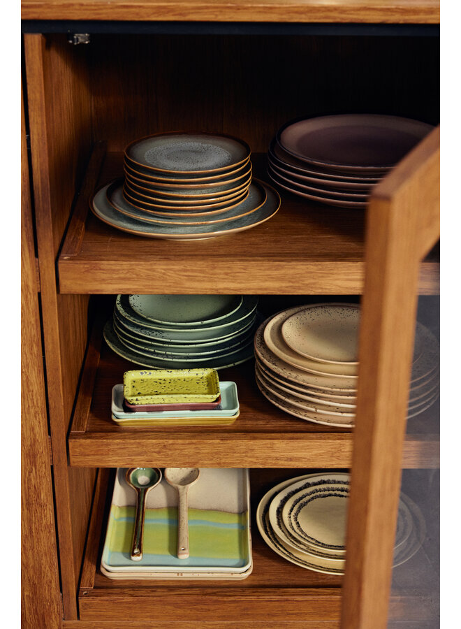 70s Ceramics Side Plates - contrast