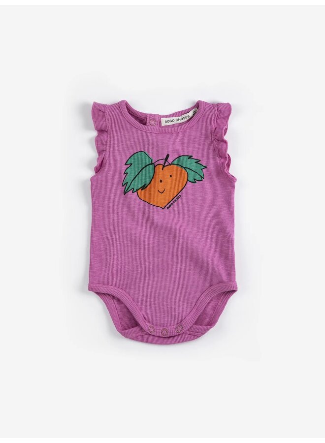 Tangerine ruffled Body