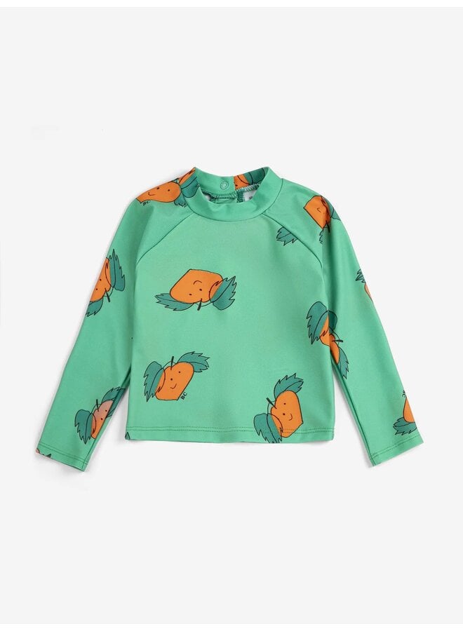 Tangerine all over Swim T-Shirt
