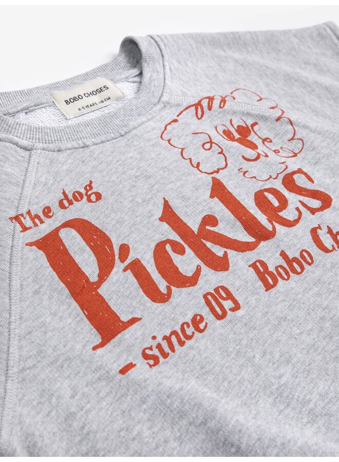 Pickles the Dog sleeveless Sweatshirt