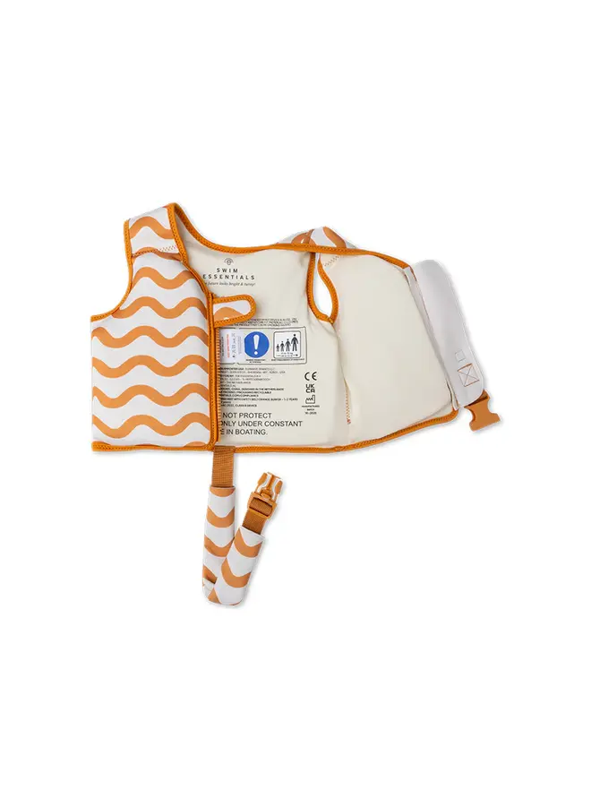 Orange Surfer swim vest