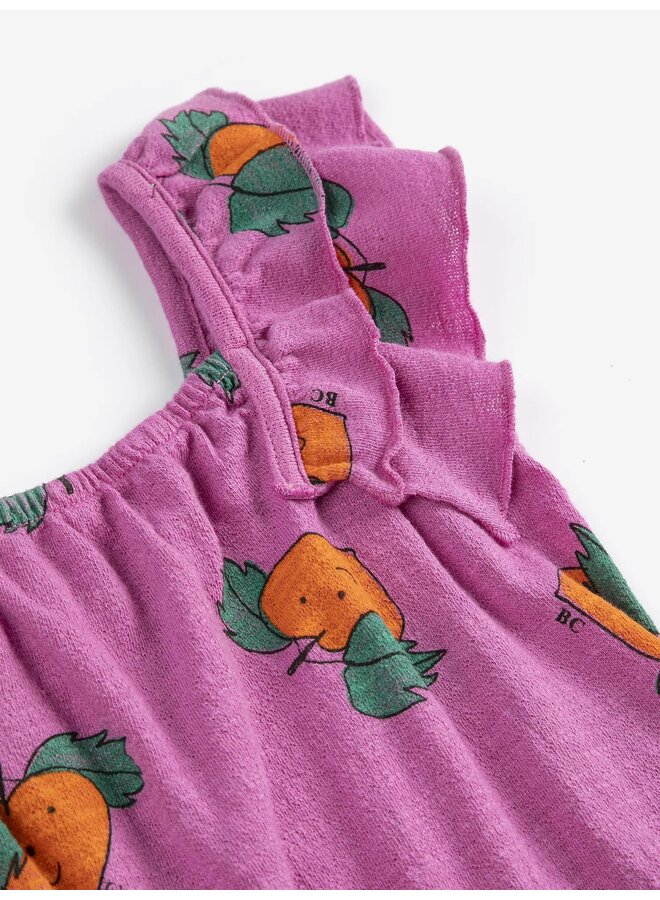 Tangerine all over Dress