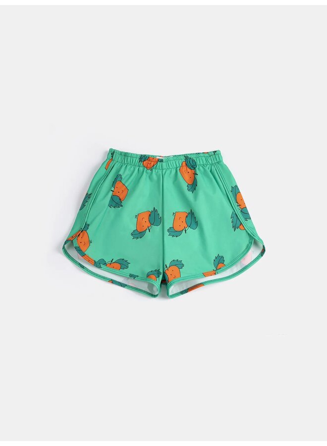 Curious Turnip all over Swim Trunks