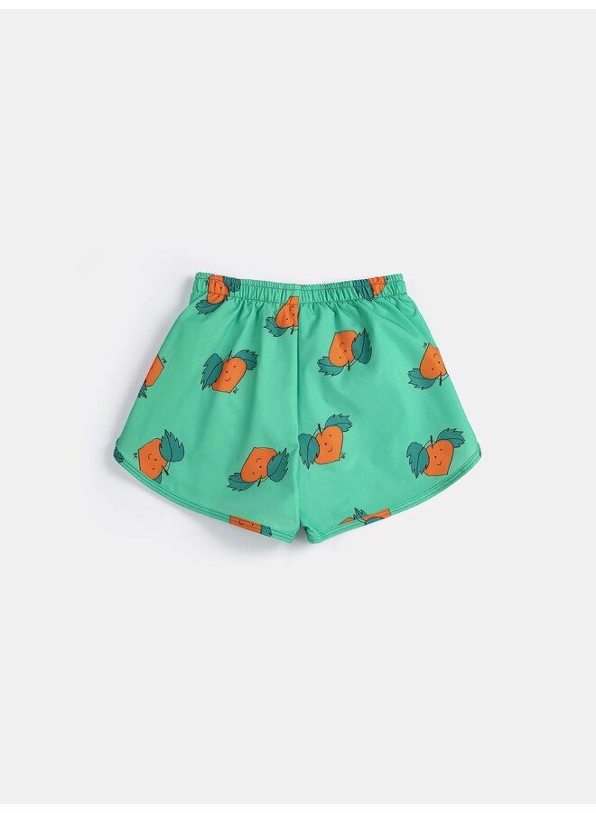 Curious Turnip all over Swim Trunks