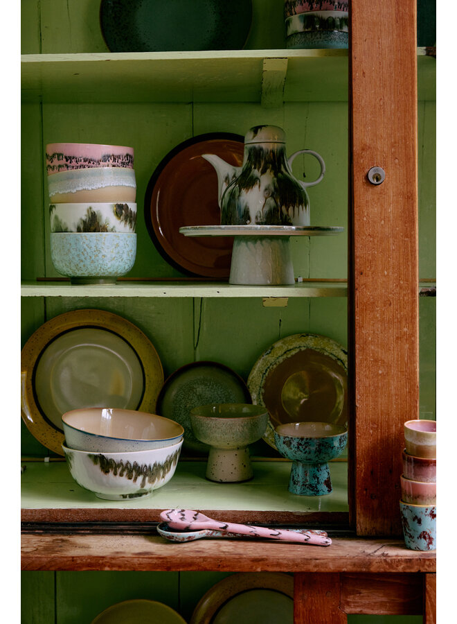 70s ceramics serving spoons